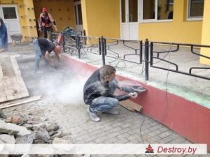 алмазная резка стен в Дестрой