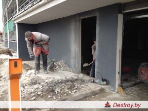 алмазная резка дверных проемов в Дестрой