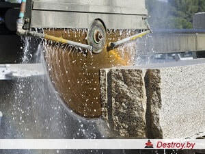 резка камня оборудованием