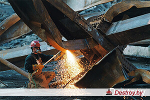 демонтаж металлоконструкций